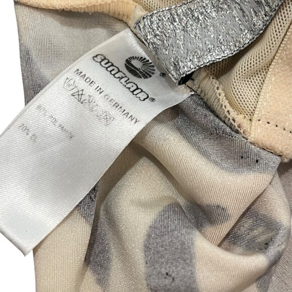 Sunflair Jutta Friemann Halter Neck One-Piece Swimsuit With Tribal Print & Beade - Picture 2 of 7